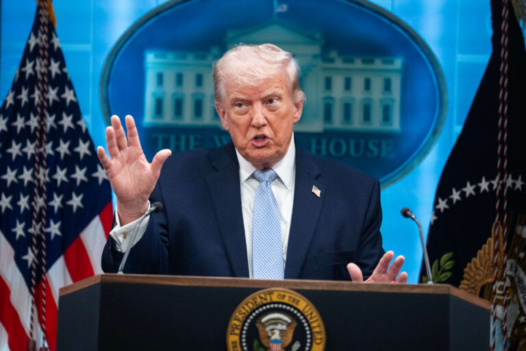 Trump Vows to Bomb One Iranian Bridge or Power Plant for Every Ship Targeted in Strait of Hormuz